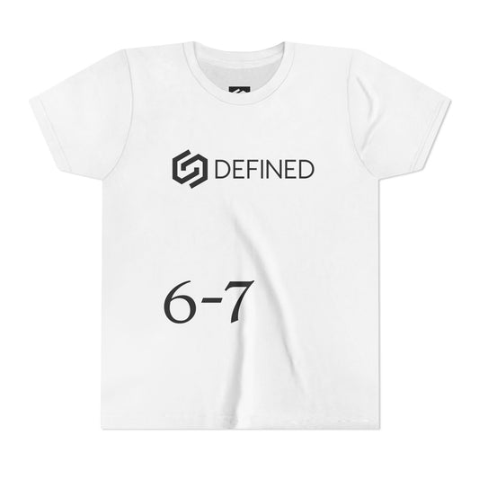 6-7 t-Shirt Defined Youth Tee: