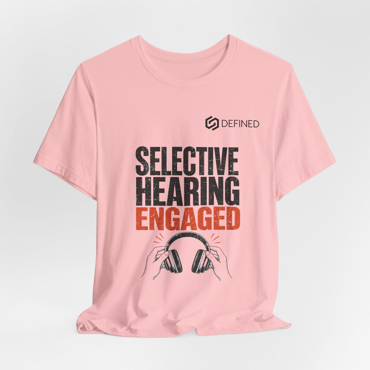 Selective Hearing Engaged Tee | Funny Vintage Distressed Graphic T-Shirt
