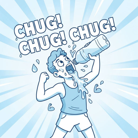Chug Chug Chug = Water is life!