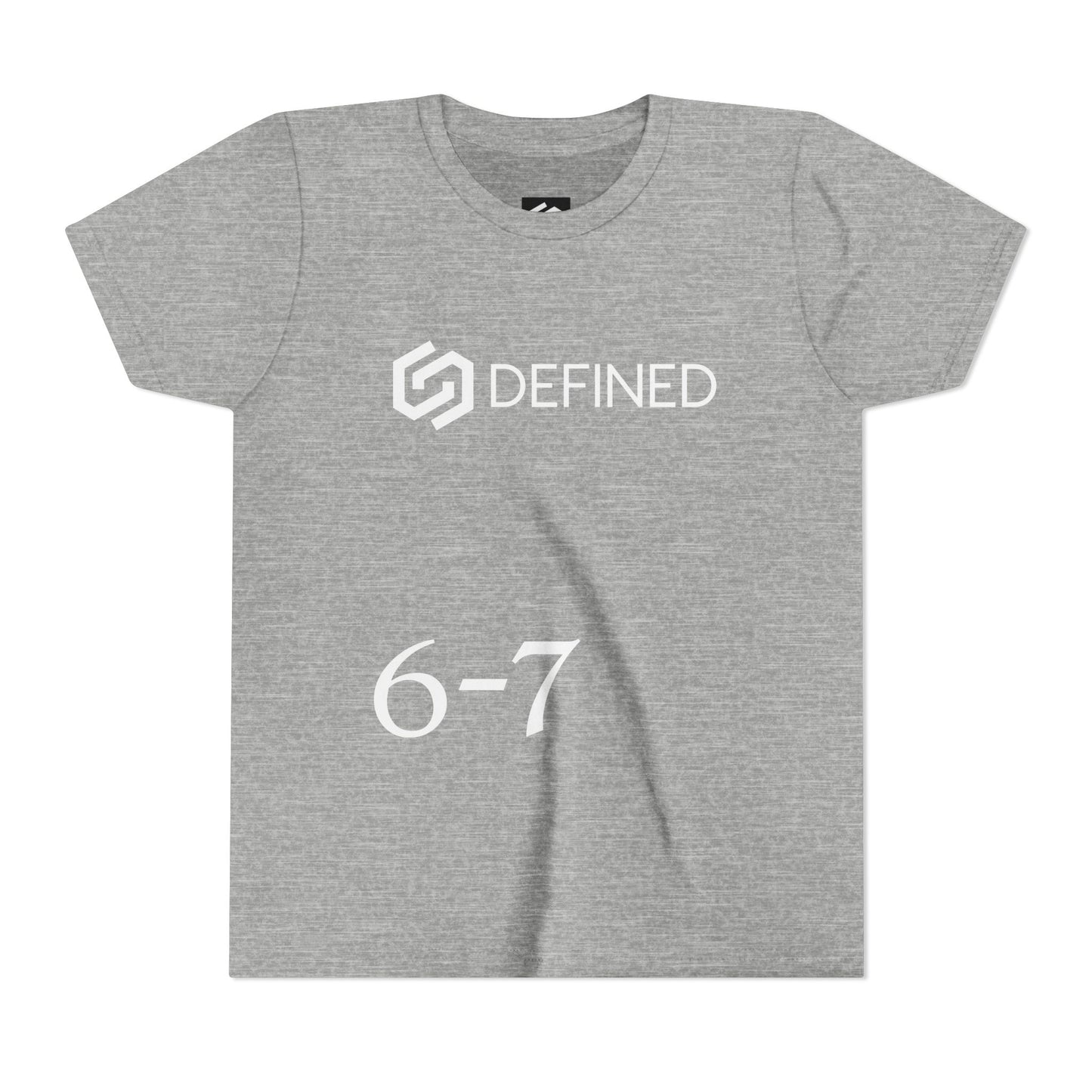 6-7 t-Shirt Defined Youth Tee: