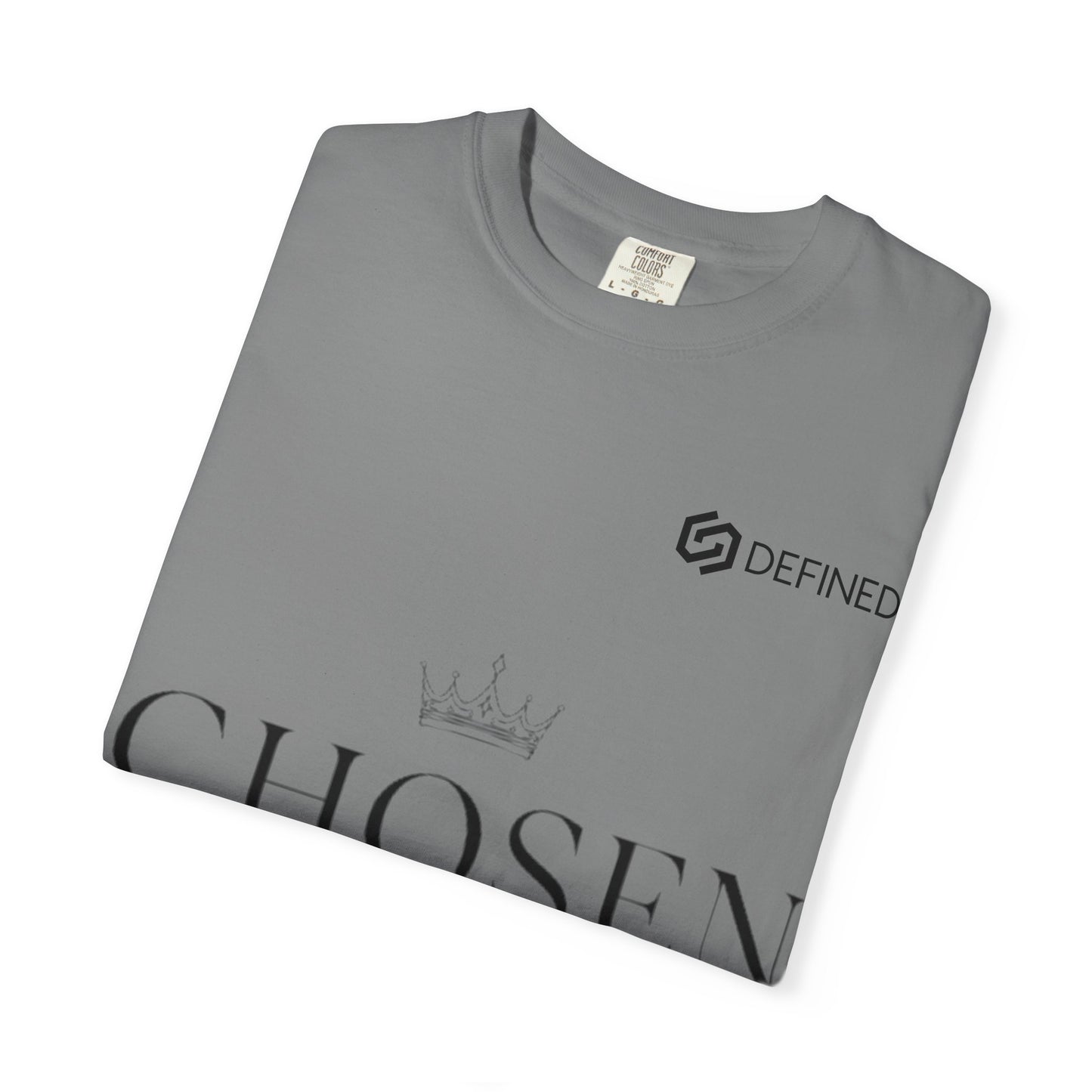 Chosen Crown T-Shirt — Inspirational Faith Graphic Tee (1 Peter 2:9)