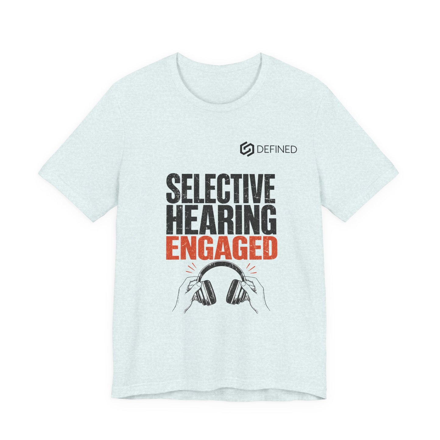 Selective Hearing Engaged Tee | Funny Vintage Distressed Graphic T-Shirt
