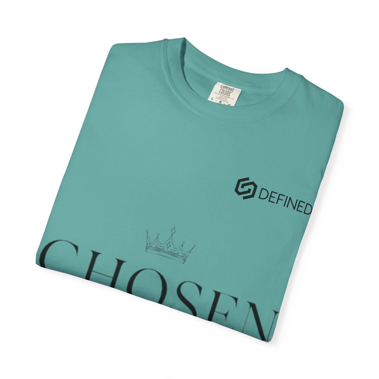 Chosen Crown T-Shirt — Inspirational Faith Graphic Tee (1 Peter 2:9)