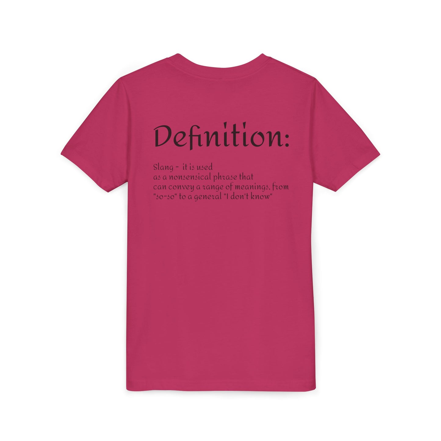 6-7 t-Shirt Defined Youth Tee: