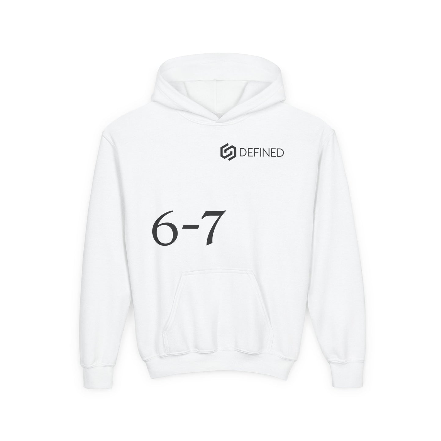 6-7 Youth Sweater Graphic Hoodie -