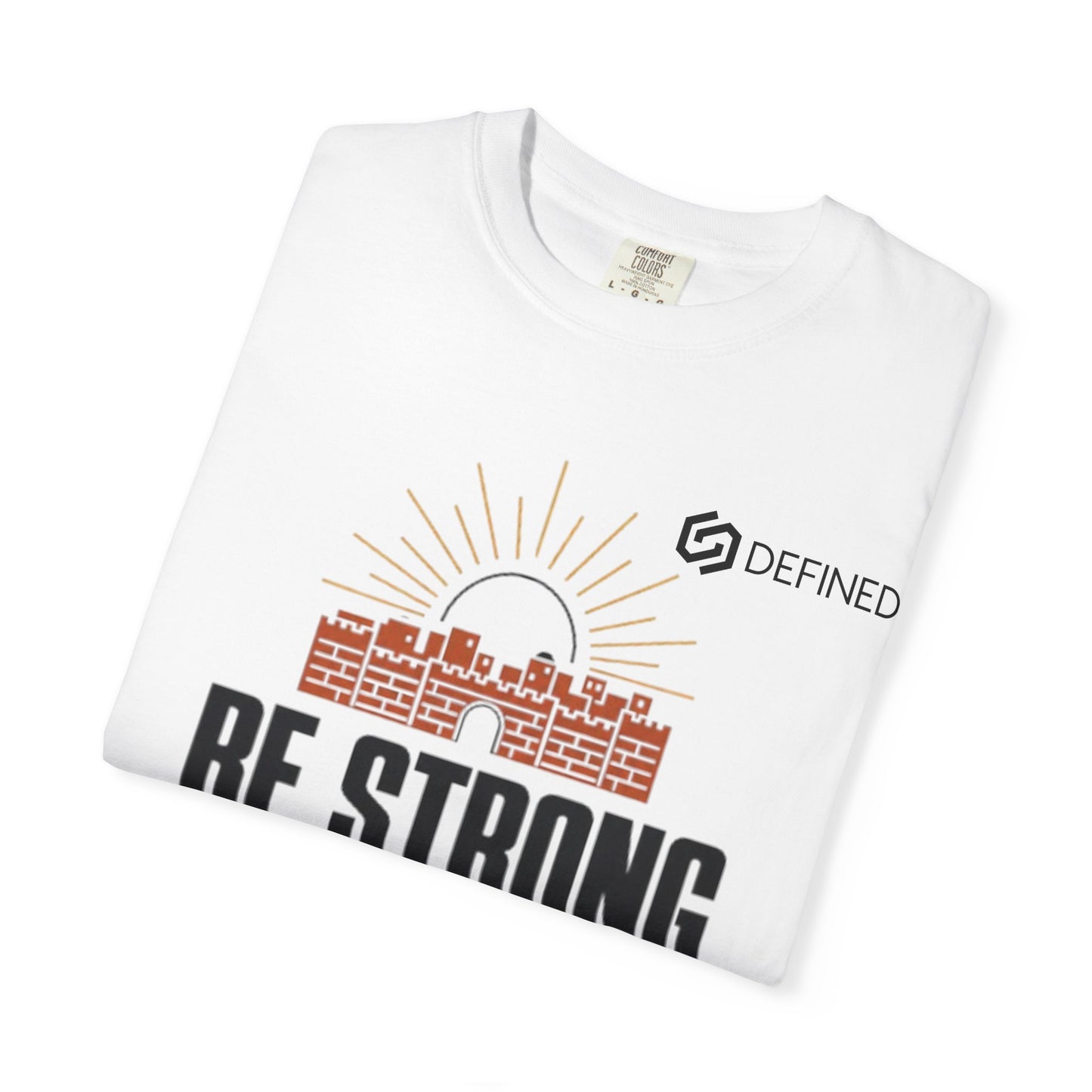 Be Strong and Courageous Tee | Joshua 1:9 Christian T-Shirt | Old Testament Streetwear
