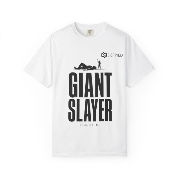 Giant Slayer Tee | 1 Samuel 17:45 David and Goliath Christian T-Shirt | Old Testament Streetwear