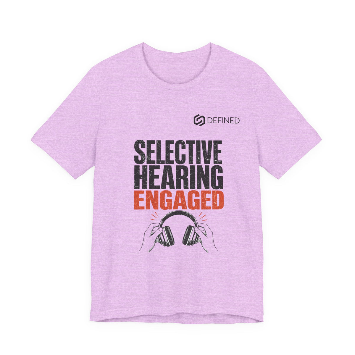 Selective Hearing Engaged Tee | Funny Vintage Distressed Graphic T-Shirt