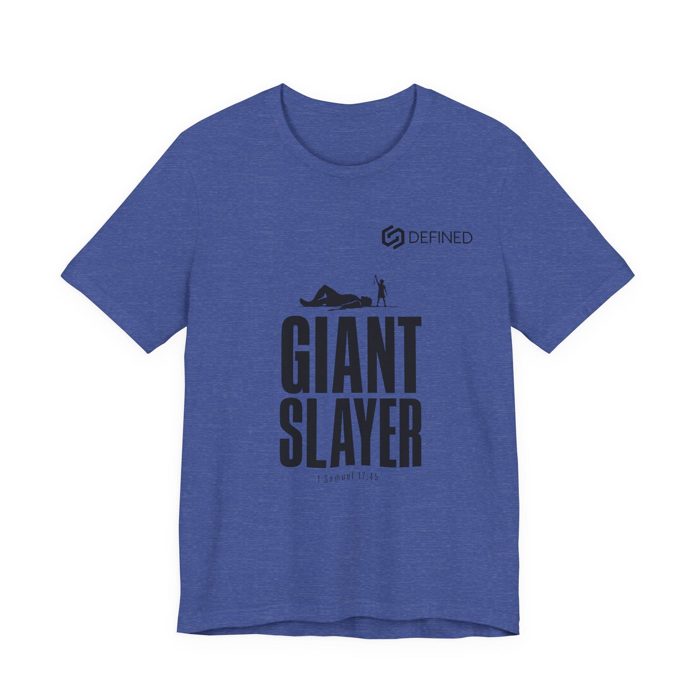 Giant Slayer Tee | 1 Samuel 17:45 David and Goliath Christian T-Shirt | Old Testament Streetwear