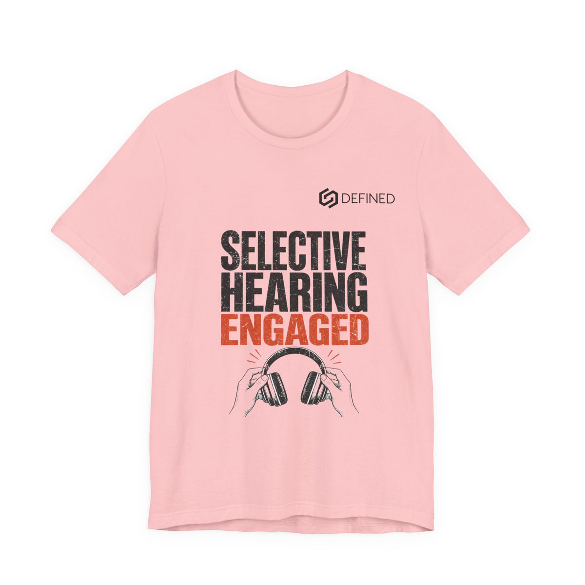 Selective Hearing Engaged Tee | Funny Vintage Distressed Graphic T-Shirt