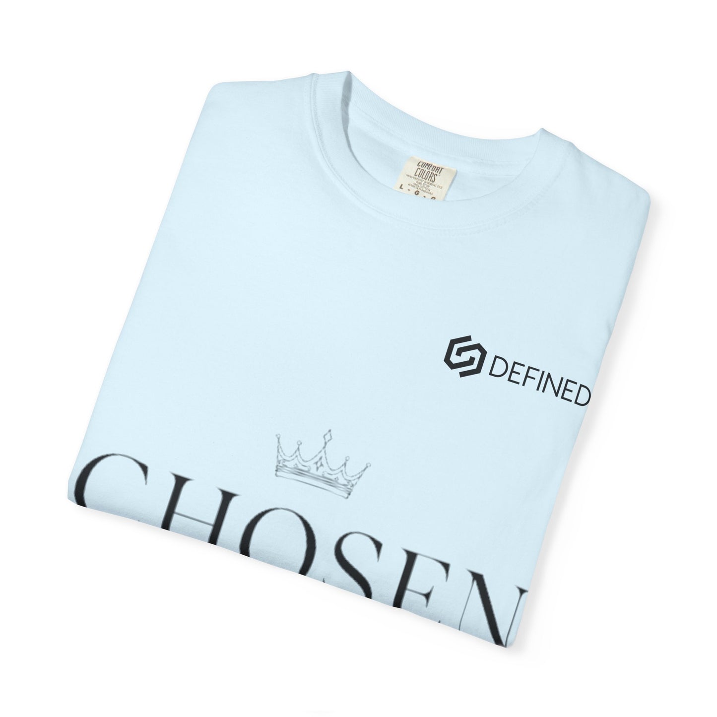 Chosen Crown T-Shirt — Inspirational Faith Graphic Tee (1 Peter 2:9)