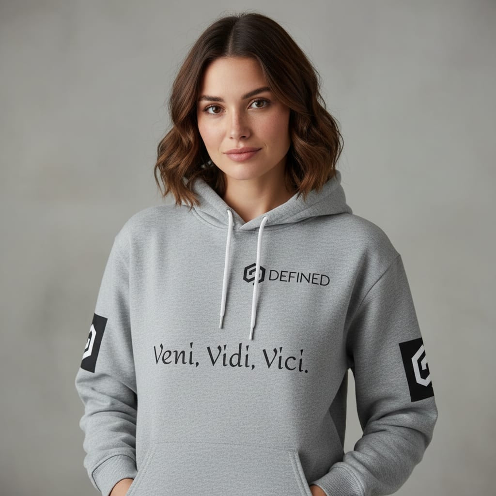 Veni, vidi, vici™ Hooded Sweatshirt.