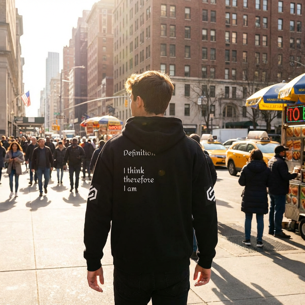 Cogito ergo sum™ Hooded Sweatshirt