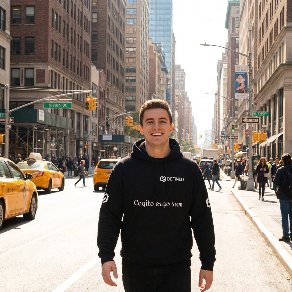 Cogito ergo sum™ Hooded Sweatshirt