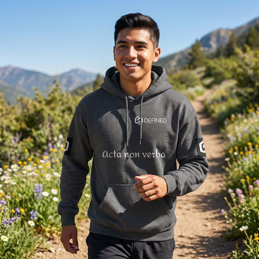 Acta non verba™ Hooded Sweatshirt