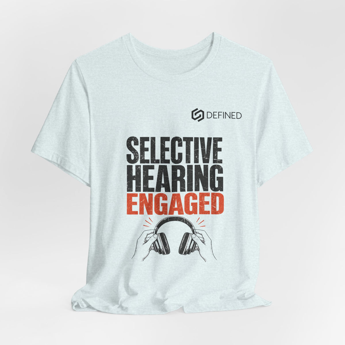 Selective Hearing Engaged Tee | Funny Vintage Distressed Graphic T-Shirt