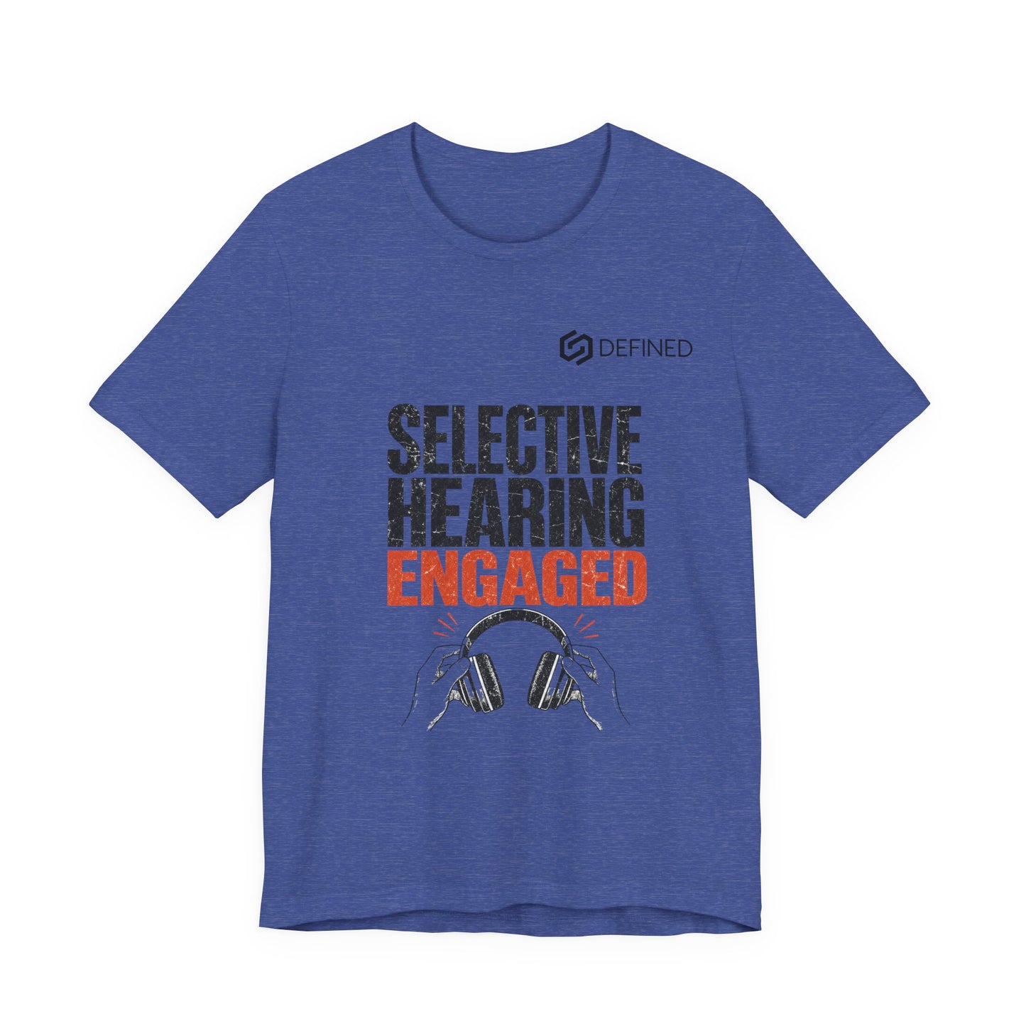 Selective Hearing Engaged Tee | Funny Vintage Distressed Graphic T-Shirt