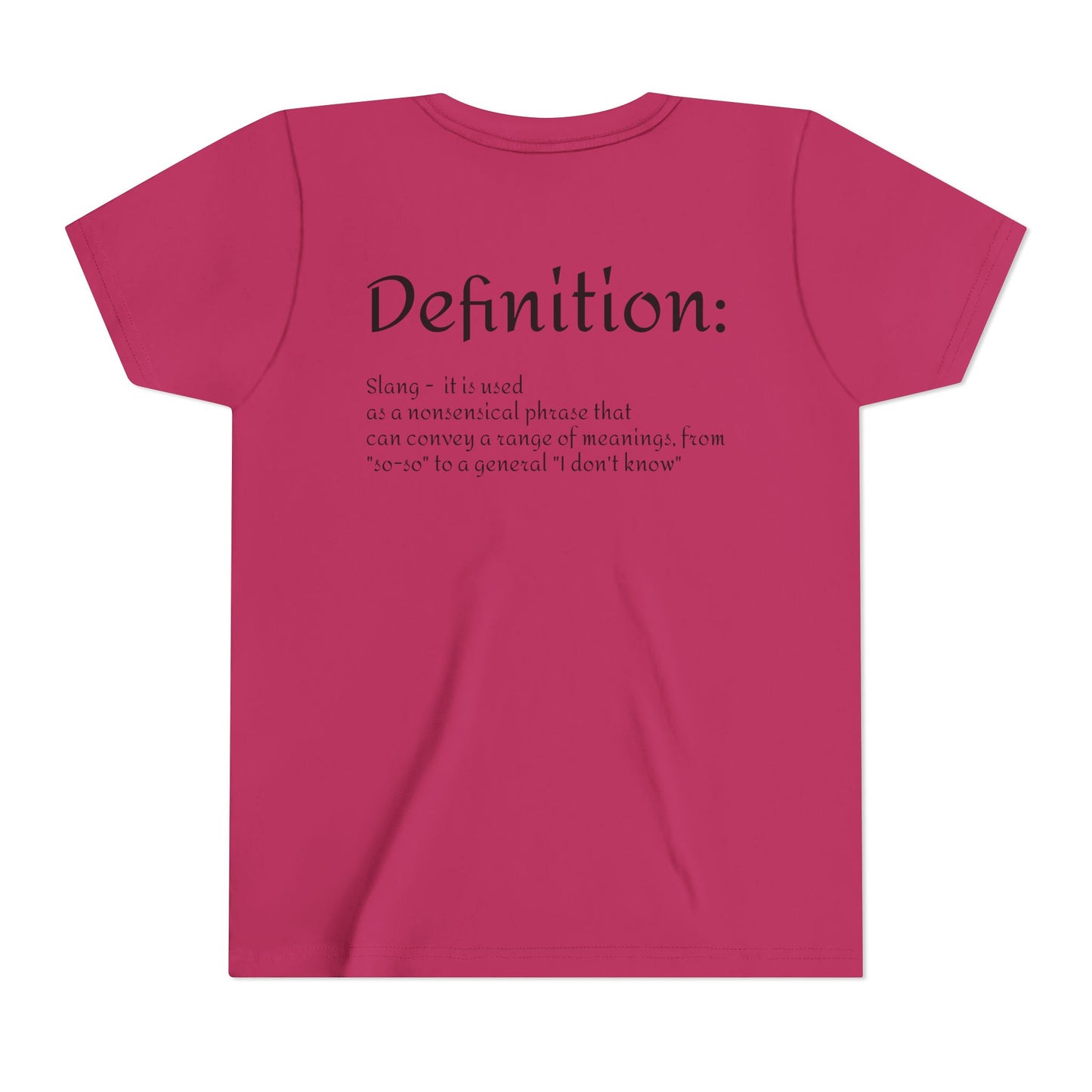 6-7 t-Shirt Defined Youth Tee: