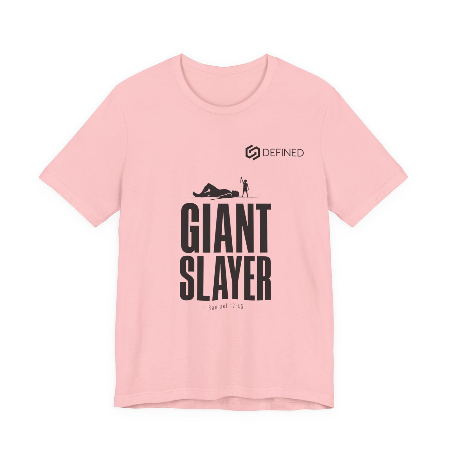 Giant Slayer Tee | 1 Samuel 17:45 David and Goliath Christian T-Shirt | Old Testament Streetwear