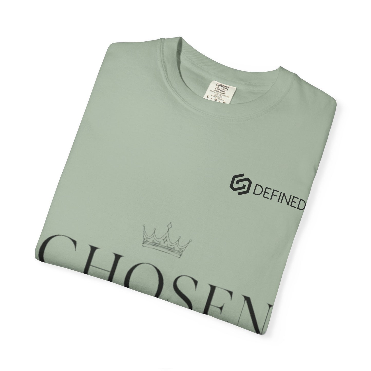 Chosen Crown T-Shirt — Inspirational Faith Graphic Tee (1 Peter 2:9)