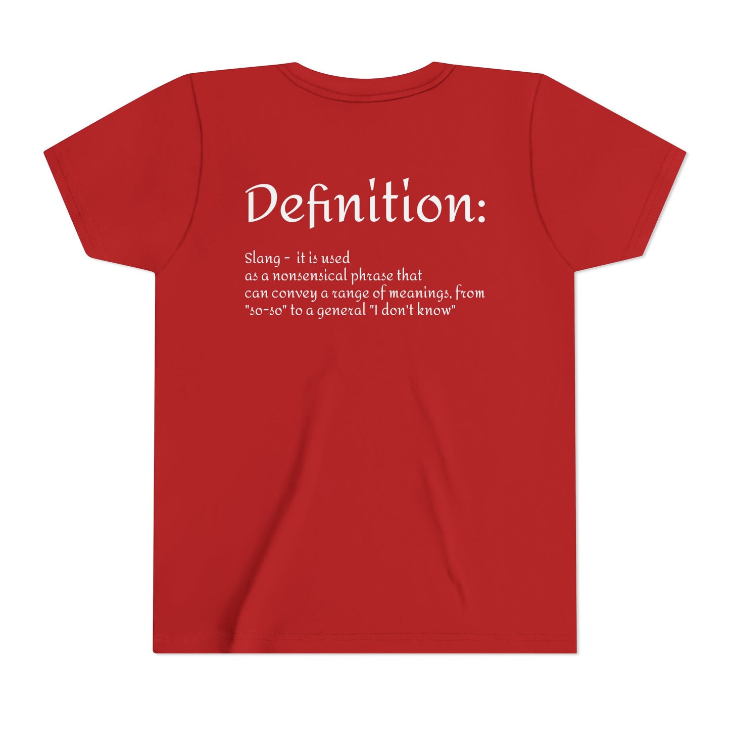 6-7 t-Shirt Defined Youth Tee: