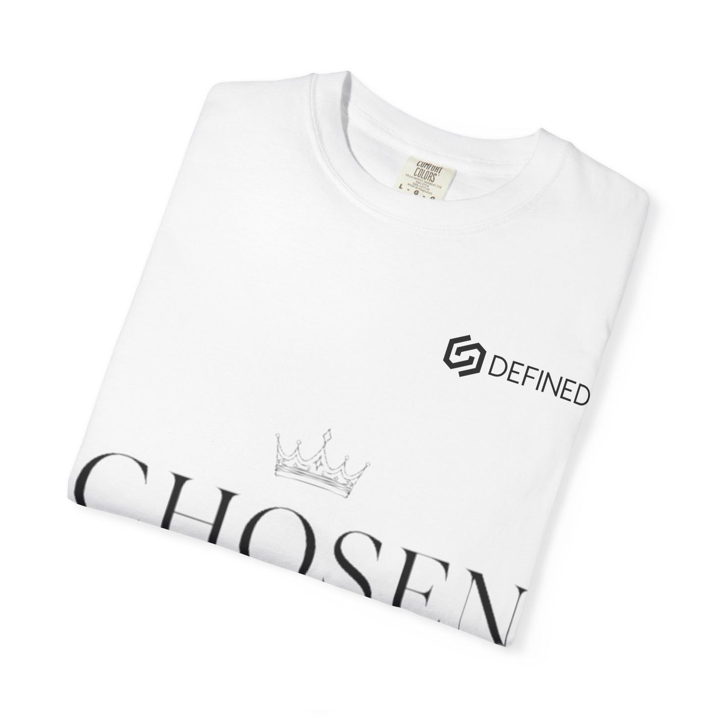 Chosen Crown T-Shirt — Inspirational Faith Graphic Tee (1 Peter 2:9)