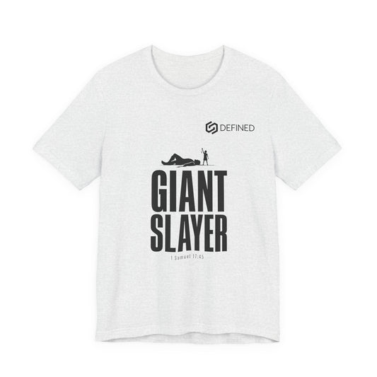 Giant Slayer Tee | 1 Samuel 17:45 David and Goliath Christian T-Shirt | Old Testament Streetwear