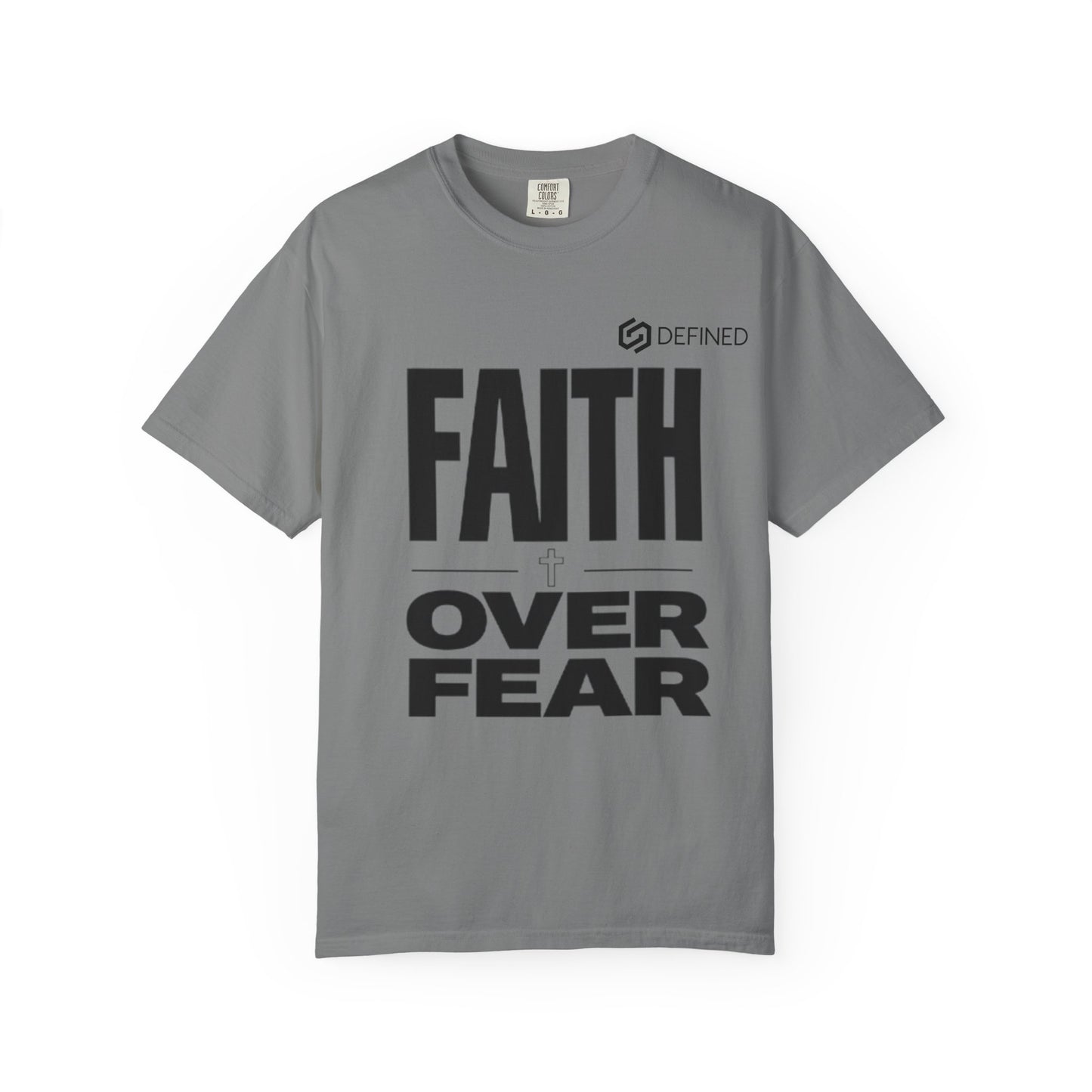 Faith Over Fear T-Shirt — Christian Inspirational Tee