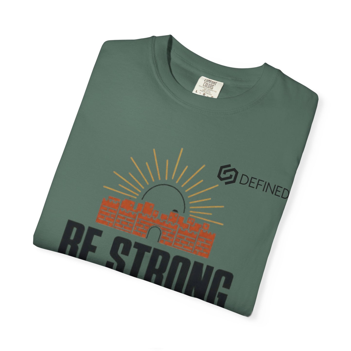 Be Strong and Courageous Tee | Joshua 1:9 Christian T-Shirt | Old Testament Streetwear
