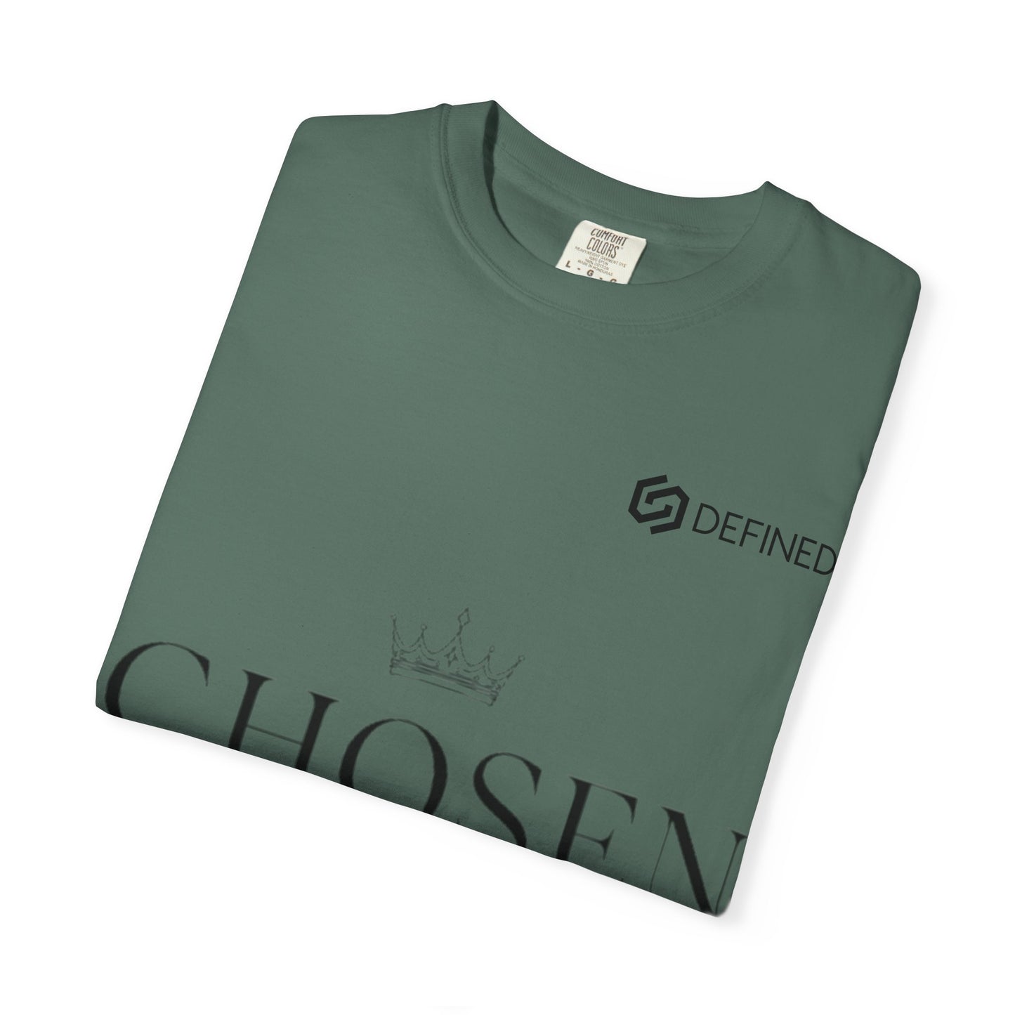Chosen Crown T-Shirt — Inspirational Faith Graphic Tee (1 Peter 2:9)